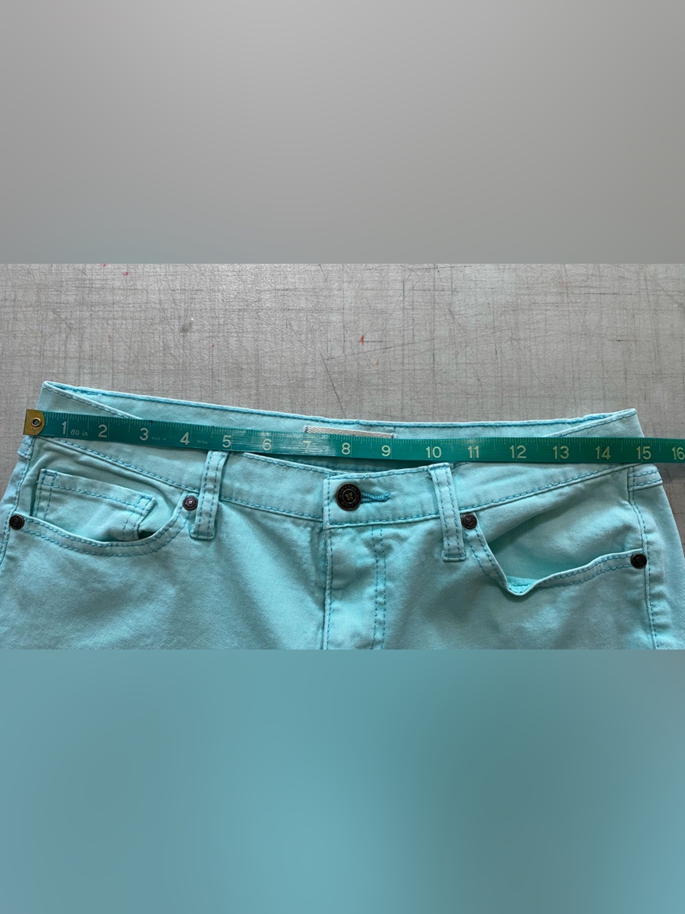 Alter State Mint Green Women's Jeans - Picture 7 of 10